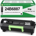 thumbnail image 1 of 24B6887 Toner Cartridge High Yield Compatible with Lexmark 24B6887 Black Toner Cartridge Replacement for Lexmark 24B6887 M3250 XM3250 Printer, 1 of 7