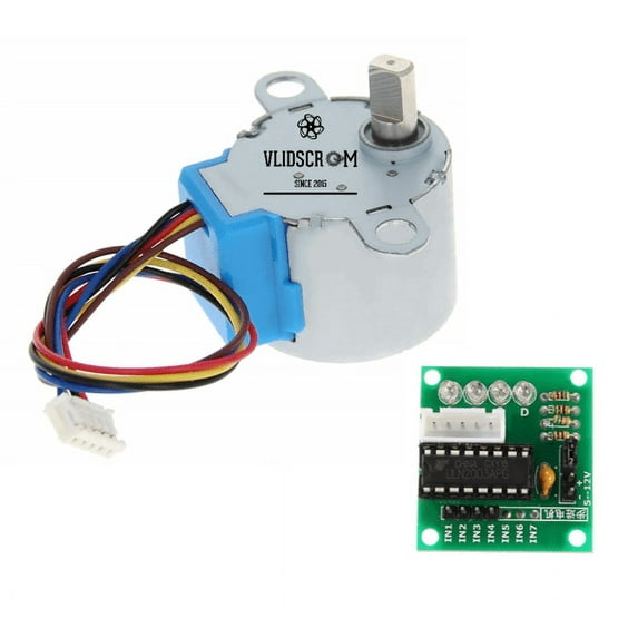 24BYJ48 DC 12V 4 Phase 5 Wire Gear Stepper Motor Mini Reduction Arduino Board