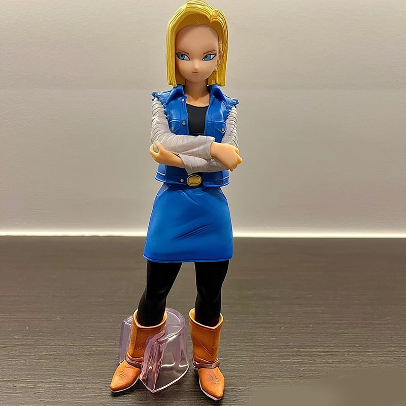 24CM Anime Z Android 17 18 Figure Android 18 PVC Action Figures ...