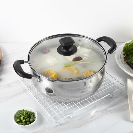 24CM Soup Pot Non Stick Cookware Set Pans Pots Saucepan Cooking With A Lid Random Type