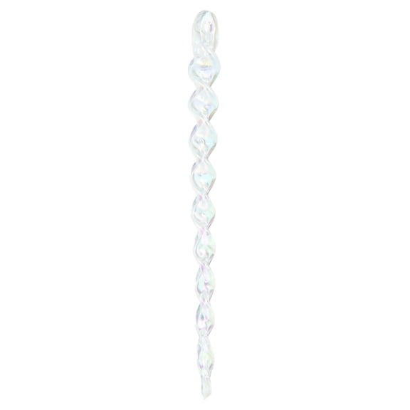 24-Count Iridescent Icicle Christmas Ornaments, 5.3", by Holiday Time
