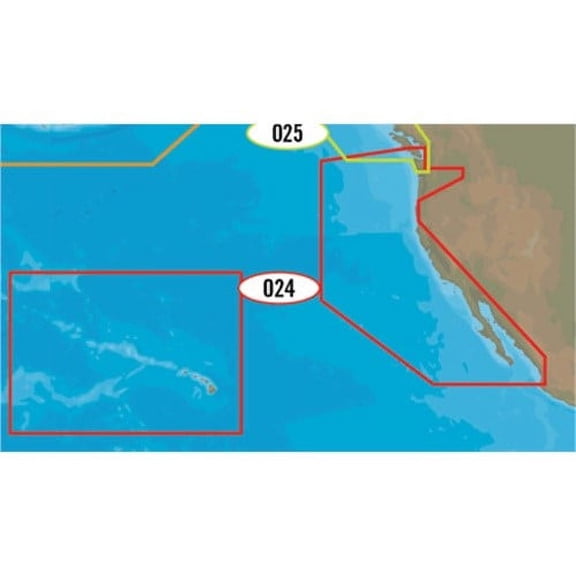 24D Full, US West Coast & Hawaii, SD/MSD