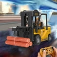 thumbnail image 1 of 24G Remote Control Forklift Engineering Vehicle With Realistic Sound Effects LED Lights And Spray Function For Interactive, 1 of 7