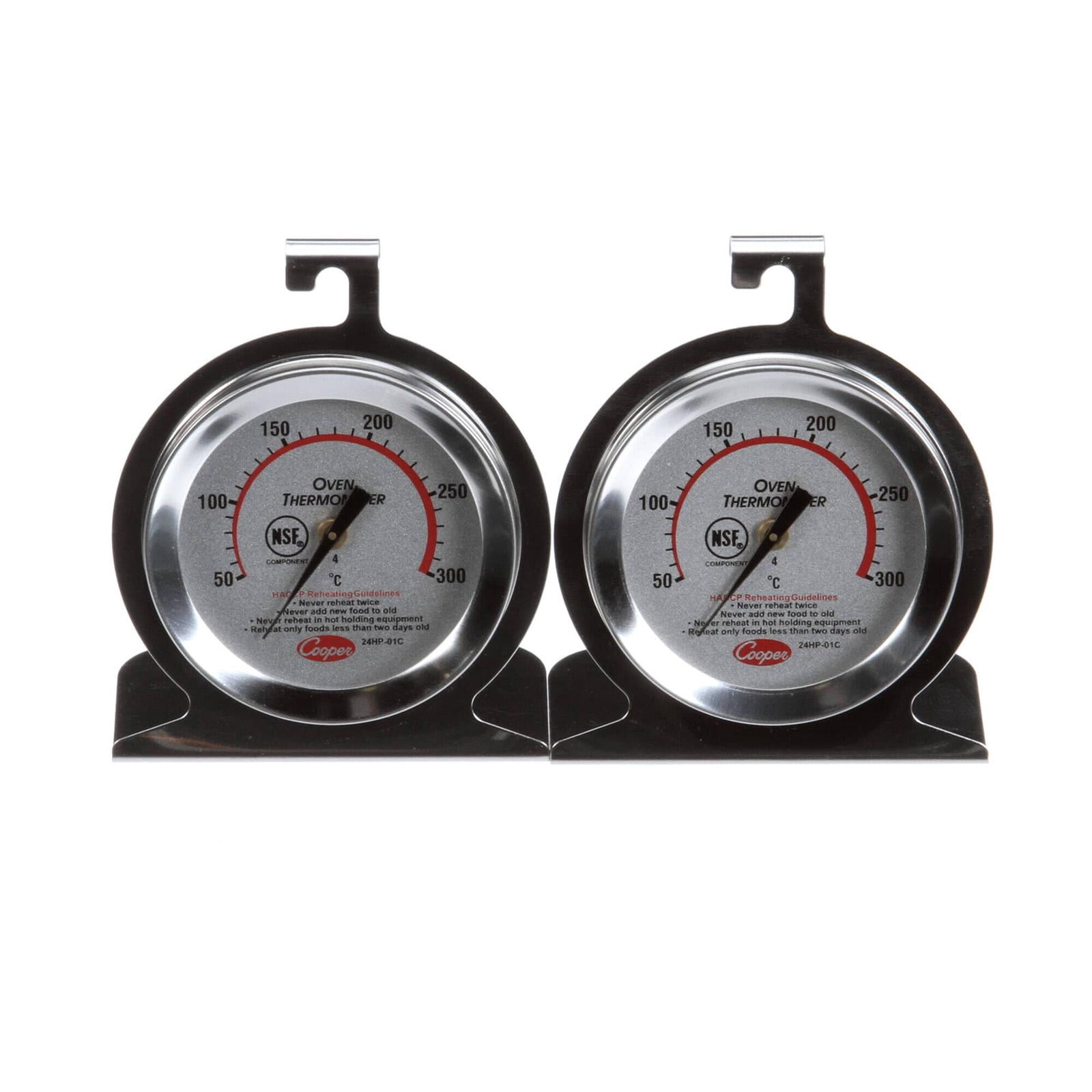 TWIN2PACK OVEN THERMOMETERS NSF HACCP SS 24HP-01C-2 - Genuine OEM Replacement Part