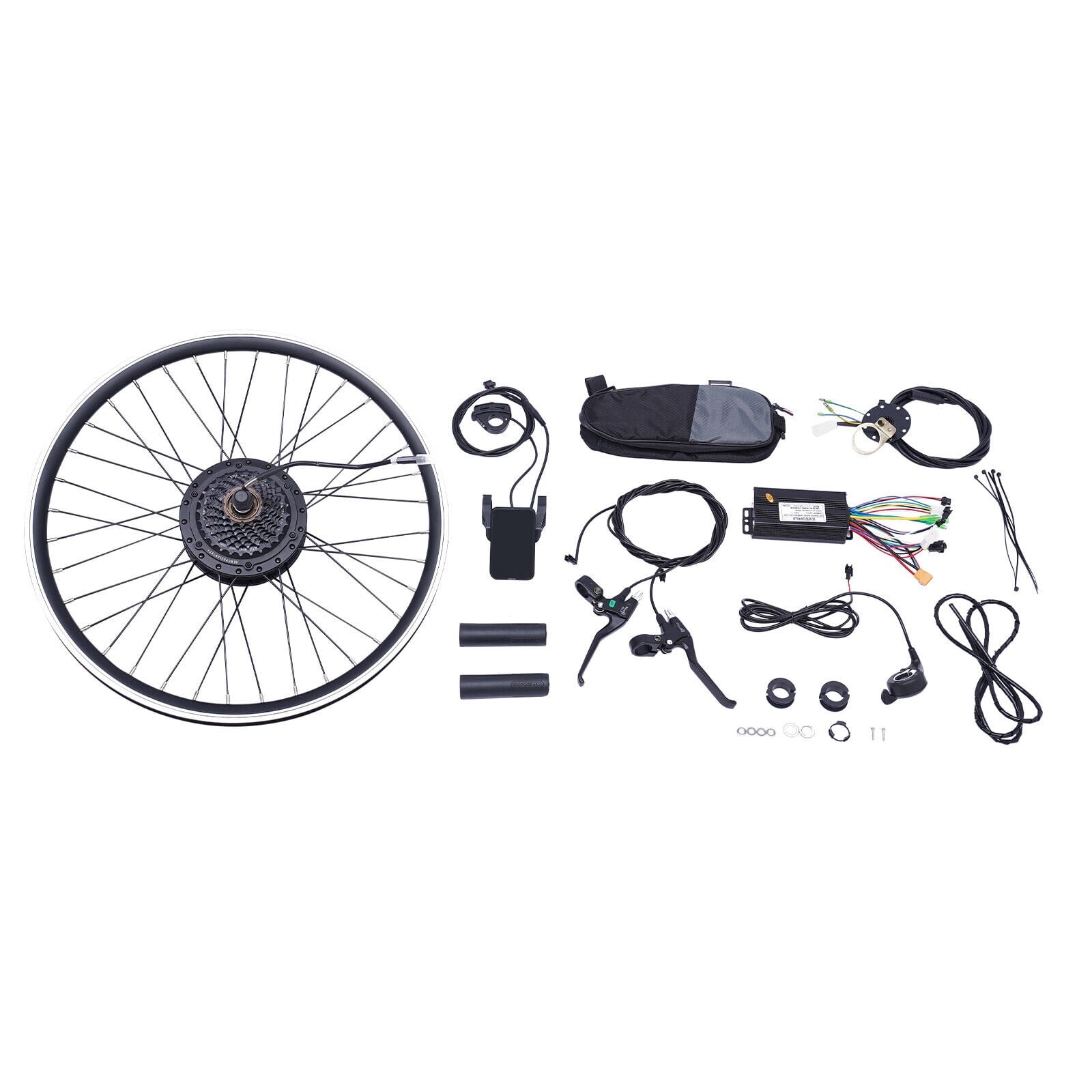 24In Electric Bicycle Front/Rear Wheel Kit 36V Conversion EBike Motor