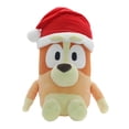 thumbnail image 1 of 24In Orange Jumbo Bingo Plush with Red Santa Hat for Adult and Child, Christmas, 1 of 4