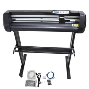 24Inch 500G Cutting Plotter Engraving Machine with Liquid Display 90V-240V Aluminum Frame