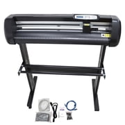 24Inch 500G Cutting Plotter Engraving Machine with Liquid Display 90V-240V Aluminum Frame