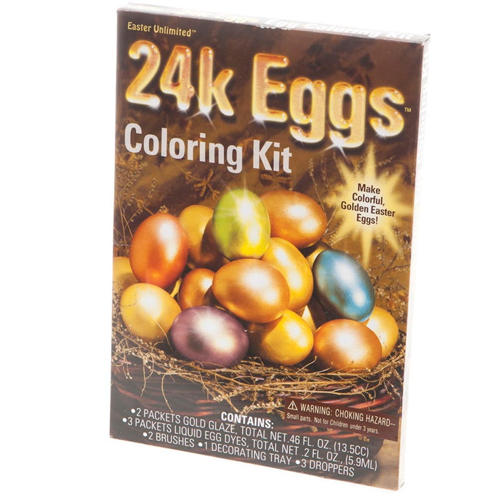 24K Egg Dye Coloring Kit By Easter Unlimited