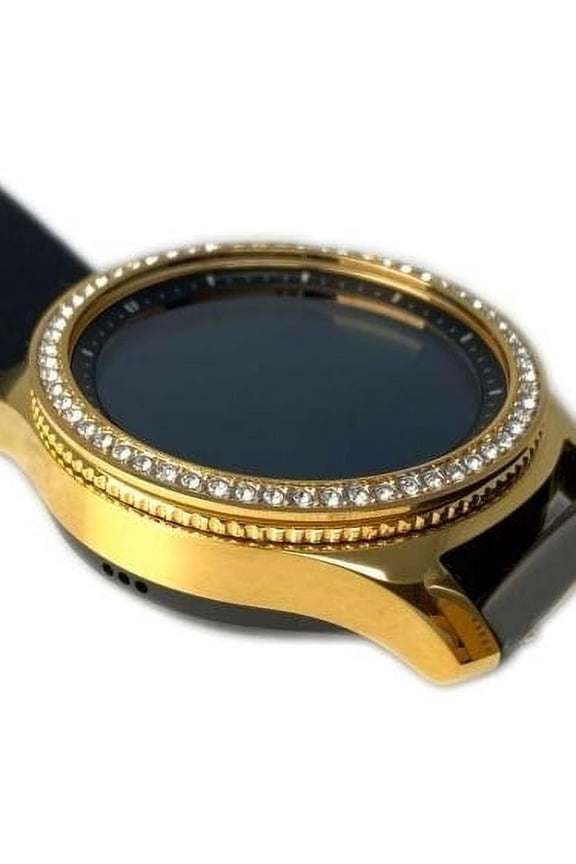 24K GOLD Plated Samsung Gear S3 Classic Smart Watch CUSTOM RARE