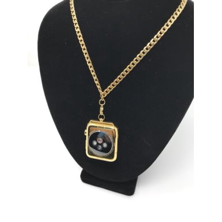 24K Gold 42MM iWatch And Gold Neckless