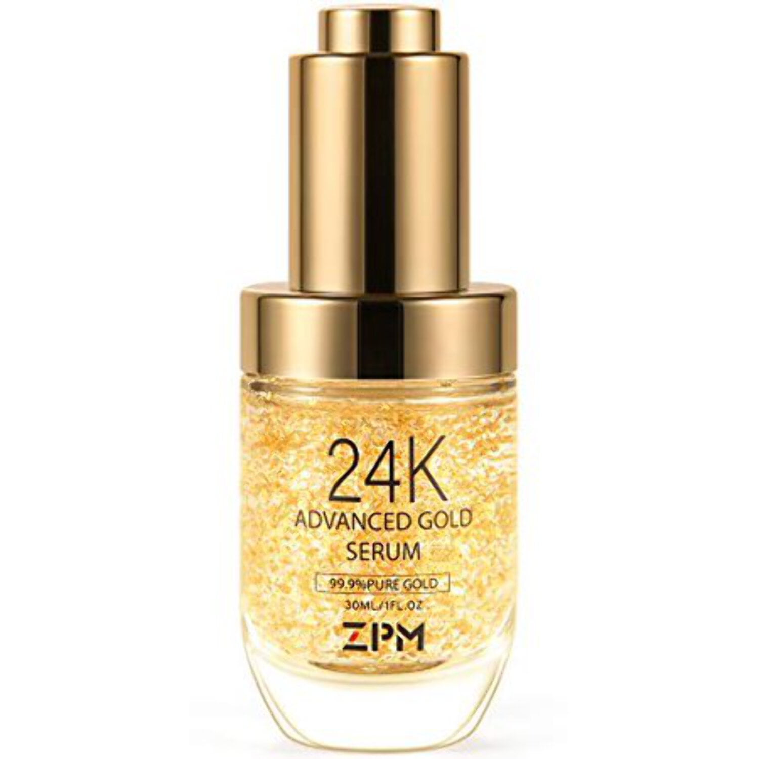 24K Gold Advanced Anti-Aging Serum with Vitamin C and E