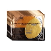 24K Gold & Collagen Facial Mask Pack of 5
