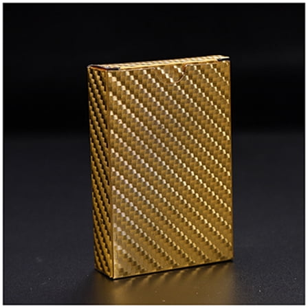 24K Gold Poker Cards Luxury Gold Foil Poker Playing Cards Dollar EUR Set Plastic Magic Card Waterproof Cards Magic