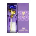 thumbnail image 1 of 24K Romantic Gold Plated Rose Flower Valentine's Day Gift Birthday Flower with Box, 1 of 4