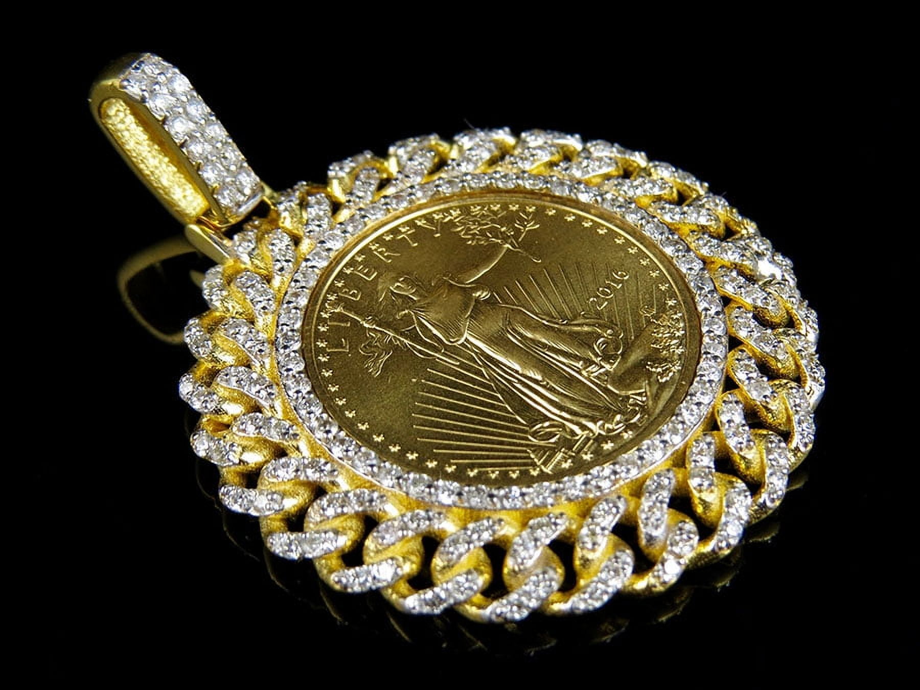 Statue of shop liberty gold pendant