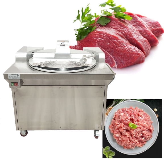 24L Meat Vegetable Food Chopper Processor Multifunctional Food Cutter 110V