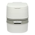 thumbnail image 1 of 24L Portable Removable Flush Toilet Porcelain White, 1 of 13