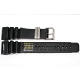thumbnail image 1 of 24MM BLACK SILVER RUBBER ND LIMITS SPORT WATCH BAND STRAP FITS PROMASTER, 1 of 1