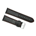 thumbnail image 1 of 24MM FOR TAG HEUER CARRERA PERFORATED LEATHER STRAP WATCHBAND QUICK RELEASE BLAC, 1 of 2