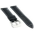 thumbnail image 1 of 24MM GENUINE LEATHER WATCH BAND STRAP FOR BREITLING NAVITMER, BENTLEY BLACK WS, 1 of 2