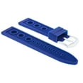 thumbnail image 1 of 24MM RUBBER RACING WATCH BAND STRAP FOR BREITLING SUPEROCEAN PORTHOLE COLT BLUE, 1 of 2