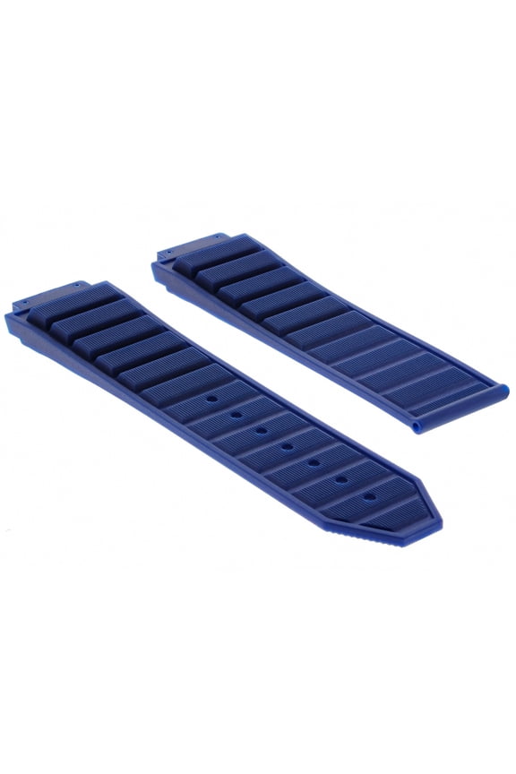 24MM RUBBER SILICONE WATCH BAND STRAP FOR HUBLOT 44-45MM HUBLOT BIG BANG BLUE