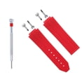 thumbnail image 1 of 24MM RUBBER WATCH BAND STRAP FOR HUBLOT 44-45MM H BIG BANG +4 SCREW S/DRIVER RED, 1 of 2