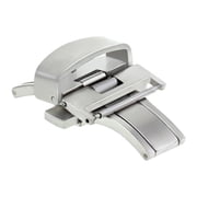 24MM THICKER RUBBER LEATHER DEPLOYMENT CLASP FOR WATCH STRAP BAND 3.5MM-5.5MM