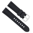 thumbnail image 1 of 24MM WATCH BAND RUBBER SILICONE STRAP FOR TUDOR FASTRIDER BLACK SHEILD BLACK, 1 of 2