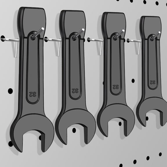 24Mm Open End Striking Wrench, High Tensile Steel Single Head Spanner Hand Tool 27Mm