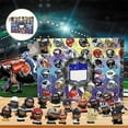24PC Advent Calendar 2024 Kids, Super Bowl Characters 24 Days Christmas