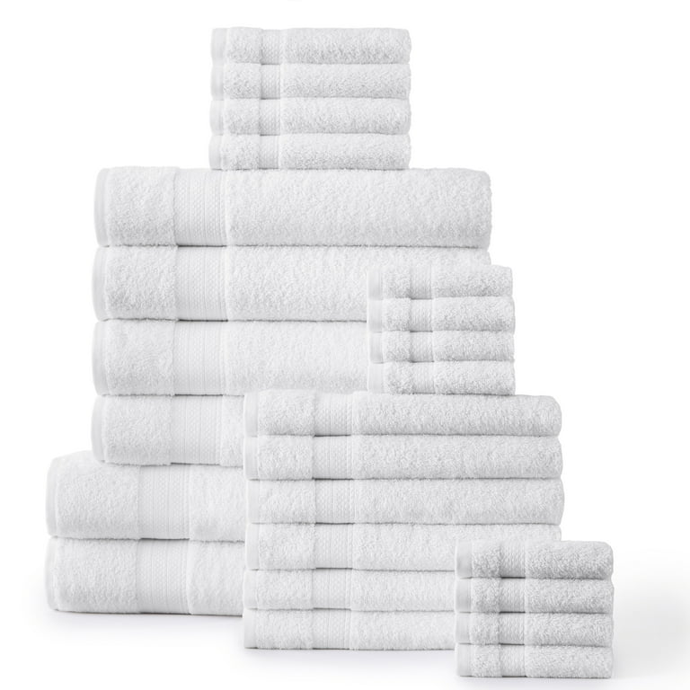 Good Quality White Cheap Face Towel Set Small Hand Towel Sets