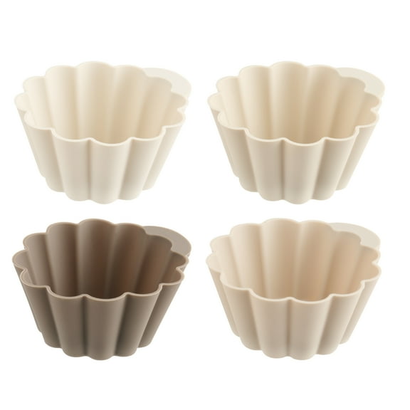 Mainstays 24 Pack Silicone Cupcake Liners, Gray
