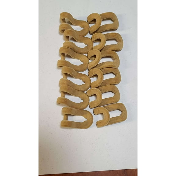 24PC LOT - JOY MANGANO HUGGABLE HANGERS CASCADING MINI HOOKS (Camel)