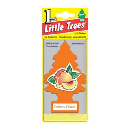 24PC Little Trees Little Trees UIP-10319 Car Air Freshner, Peachy Peach