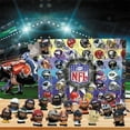 24PC NFL Advent Calendar 2024 Kids, Cute Football Characters 24 Days
