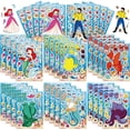 thumbnail image 1 of 24PCS Ariel Stickers for Kids Make Your Own Princess, Girls Make a Face Stickers, Classroom Rewards, Art Craft Party Supplies, 1 of 3