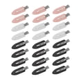 thumbnail image 1 of 24PCS No Bend Hair Clip Tiny Hair Clips Pin Curl Clips No Crease Hair Clips Pin Curl Clips Pin Curl Clips For Hair Fashion Hair Accessories for Makeup Applicationn(Pack of 24), 1 of 7
