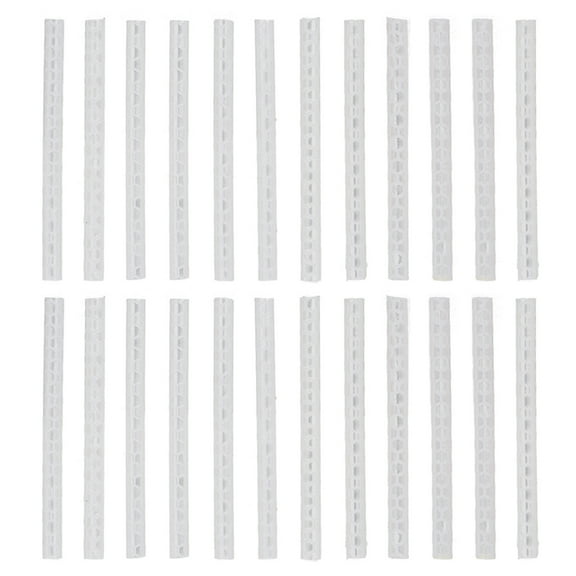 24PCS  Bike Wheel Spokes Reflective Sticks Tube Safe Cycle Spoke Reflector Safety Clip Wheel Reflective Tube  Decoration Light 75mm