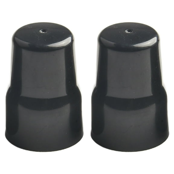 24PCS Black Plastic Radiator Valve Cap Replacement for All Radiator Types