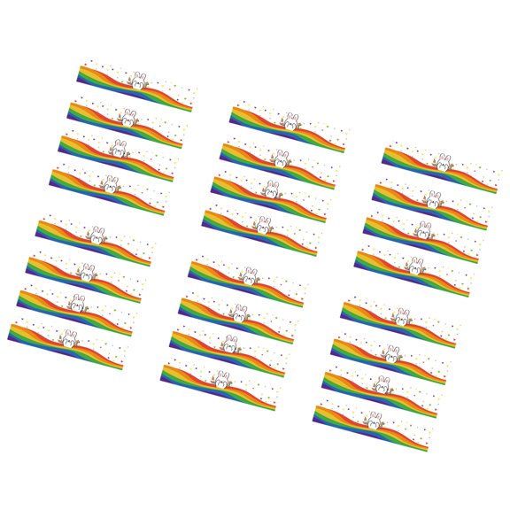 24PCS Bottle Wraps Adhesive Bottle Covers Adhesive Bottle Labels Suitable for Family Event and Picnics Easy Peeling