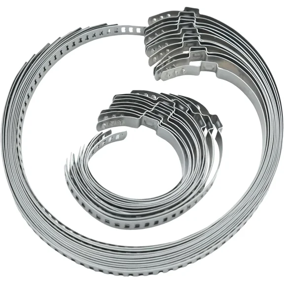 24PCS CV Boot Clamp Kit, Stainless Steel Universal Adjustable metallic