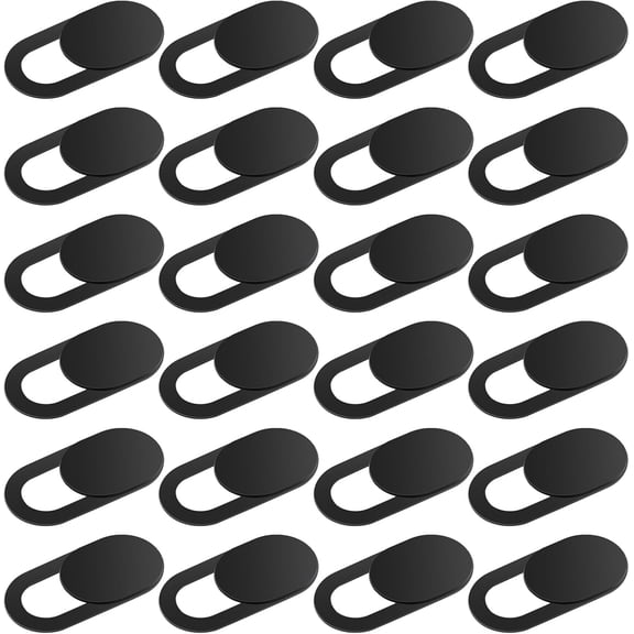 24PCS Camera Cover Slide, Ultra-Thin Phone Camera Cover Plastic Cameras Blocker Slider Webcam Covers for PC Smartphone Cell Phone Laptop Tablet Desktops to Protect Your Privacy and Security