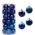 24PCS Christmas Ball Ornaments Tree Decorations for Holiday Wedding