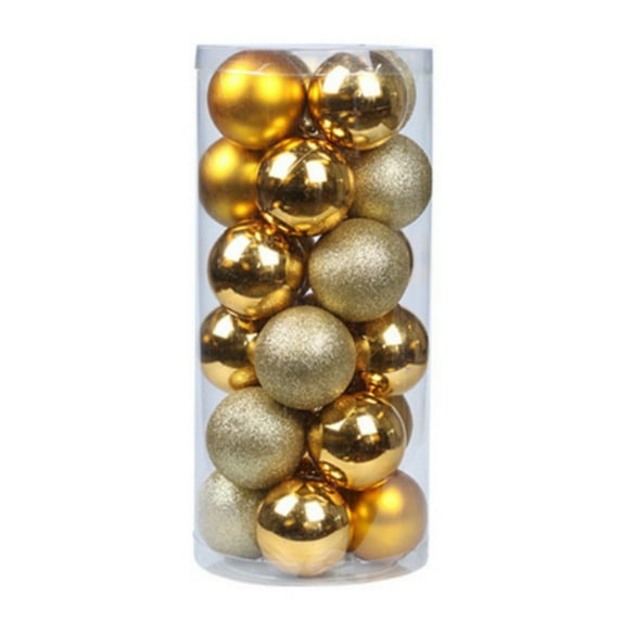 24PCS Christmas Balls Ornaments for Xmas Tree - Small Shatterproof Christmas Tree Decorations Perfect Hanging Ball Wreath Garland Decor Ornaments Emerald Green 1.2" x 24 Pack