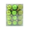 thumbnail image 1 of 24PCS Christmas Balls Silver Shatterproof Christmas Tree Ball Ornaments Decorations for Xmas Trees Wedding Party Home Decor, 1 of 10