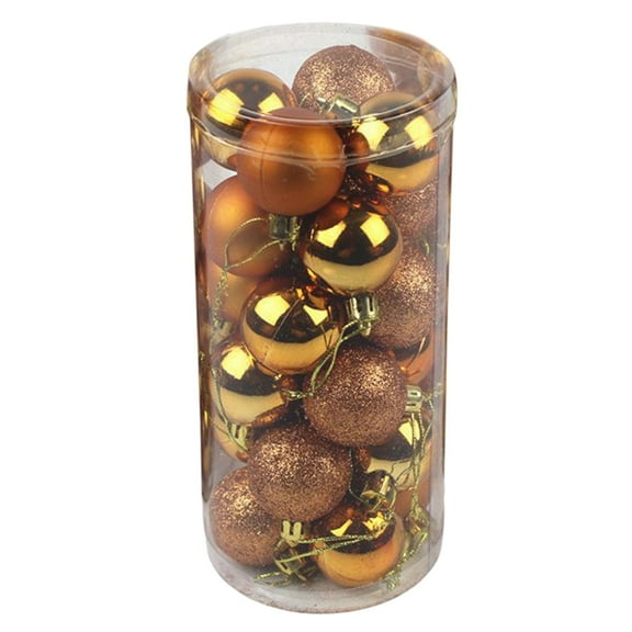 24PCS Classic Christmas Ball Ornaments Sets 1.18'' Shatterproof Tree Balls Ornaments Bulk Christmas Decorations for Xmas Home Indoor Outdoor Holiday Wedding Party Decoration