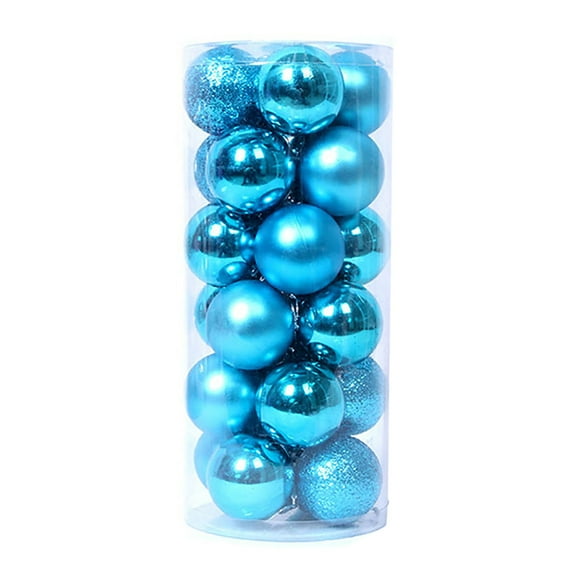 24PCS Classic Christmas Ball Ornaments Sets 1.97'' Shatterproof Tree Balls Ornaments Bulk Christmas Decorations for Xmas Home Indoor Outdoor Holiday Wedding Party Decoration