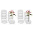 thumbnail image 1 of 24PCS Flower Frogs for Arrangements Vase Plastic Pin Frog Vase Clear Flower Frog 2.76 Inch Flower Pins Floral Frog, 1 of 8
